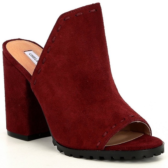 New Chelsea & Violet
Tess Suede Block Heel Mules - Picture 1 of 13